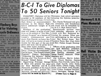 leon kitko BCI graduation 1951