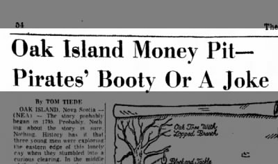 Oak Island Money Pit the Ultimate Prank?