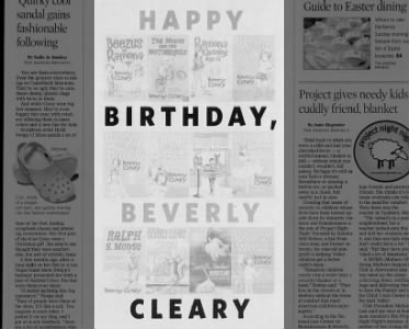 Happy Birthday Beverly Cleary!
