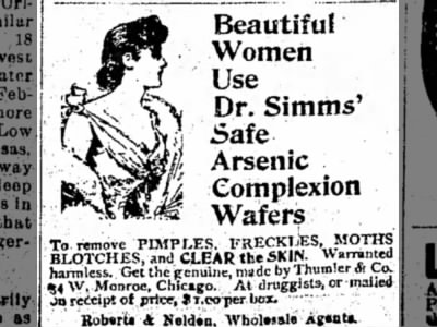 Arsenic Complexion Wafers