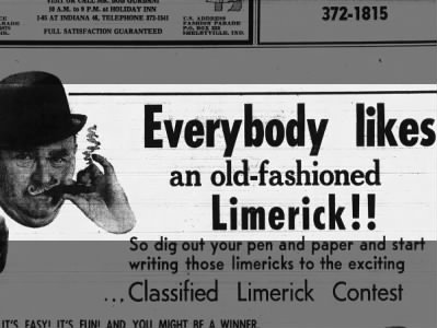 Everybody likes an old-fashioned Limerick!