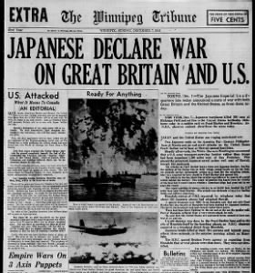 Japanese Declare War