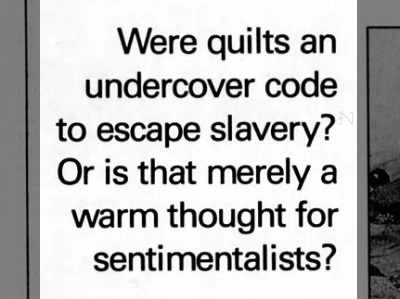 Underground Railroad Quilts